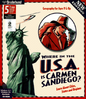 <i>Where in the U.S.A. Is Carmen Sandiego?</i> (1996 video game) 1996 video game