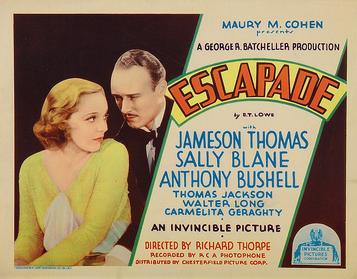 Escapade (1932 film) - Wikipedia