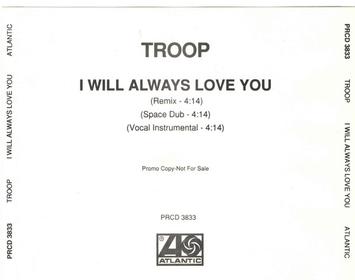 Will Always Love You (Troop song) - Wikipedia