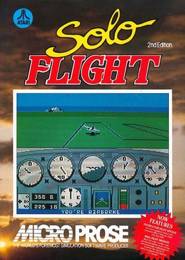 <i>Solo Flight</i> (video game) 1983 video game