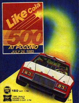 <span class="mw-page-title-main">1983 Like Cola 500</span> Auto race held at Pocono International Raceway in 1983