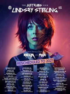 <span class="mw-page-title-main">Lindsey Stirling Artemis Tour</span> 2019–22 concert tour by Lindsey Stirling