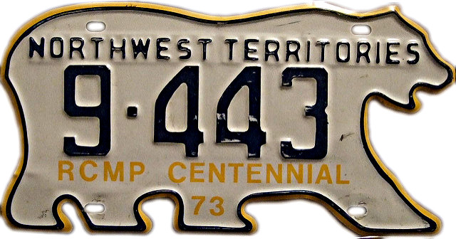 File:Northwest Territories Licence Plate 1973 bear design.jpg