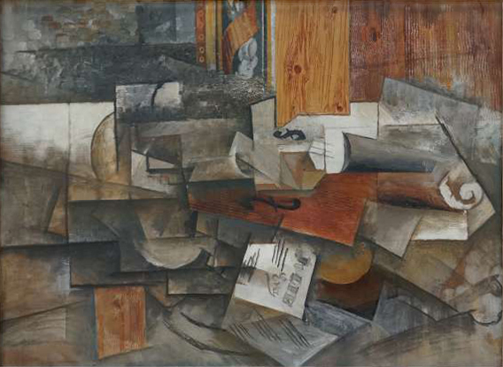 File:Pablo Picasso, 1912, Le violon (Jolie Eva), oil on canvas, 60 x 81 cm, Staatsgalerie Stuttgart.jpg