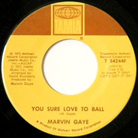 You Sure Love to Ball 1974 single by Marvin Gaye