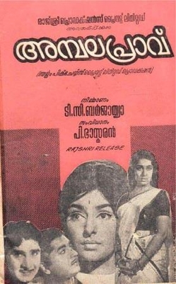 <i>Ambalapravu</i> 1970 film