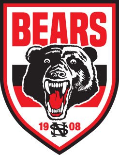 North Sydney Bears Australian rugby league club, based in Sydney, NSW
