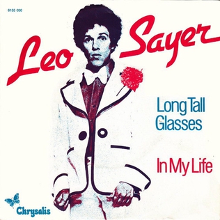 Long Tall Glasses (I Can Dance) 1975 single by Leo Sayer