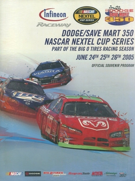 <span class="mw-page-title-main">2005 Dodge/Save Mart 350</span> Motor car race