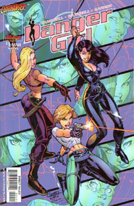 Danger Girl is an American comic book series created by J. Scott Campbell and Andy Hartnell that started in March 1998 and is still published as a new series. The comic stars an eponymous group of three sexy female secret agents—Abbey Chase, Sydney Savage and Sonya Savage—who engage in adventures in the vein of other fictional characters like Charlie's Angels, James Bond and Indiana Jones. They are led by a former British Secret Service Agent named Deuce and guided by teenage genius Silicon Valerie.