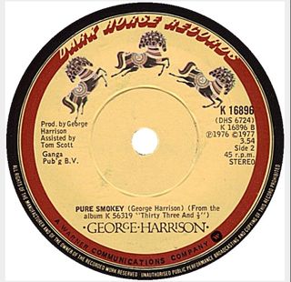 Pure Smokey (song) 1976 song by George Harrison