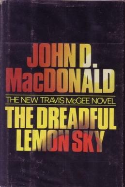 <i>The Dreadful Lemon Sky</i> 1975 novel by John D. MacDonald