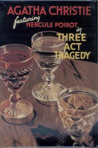 Dustjacket illustration of the UK First Edition (1935) Three Act Tragedy First Edition Cover 1935.jpg