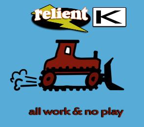 All work and no play. Relient k - Charles in charge album Cover. No Play.