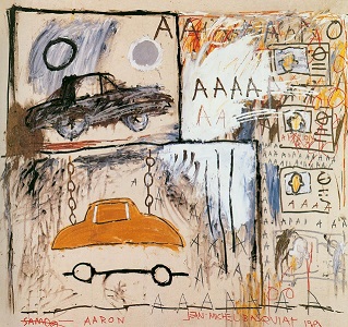 <i>Cadillac Moon</i> 1981 painting by Jean-Michel Basquiat