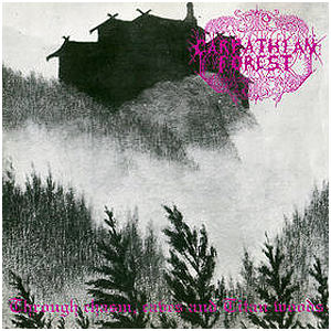 <i>Through Chasm, Caves and Titan Woods</i> 1995 EP by Carpathian Forest