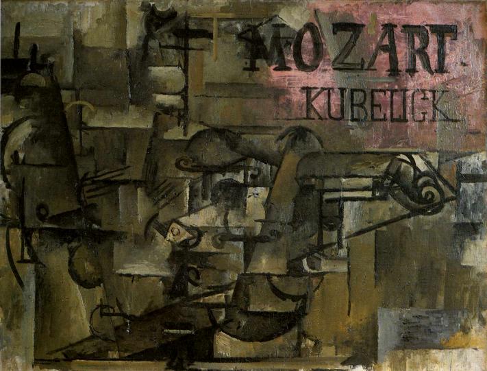 File:Georges Braque, 1912, The Violin (Mozart-kubelick), oil on canvas, 46 x 61 cm, private collection, Basel, Switzerland.jpg