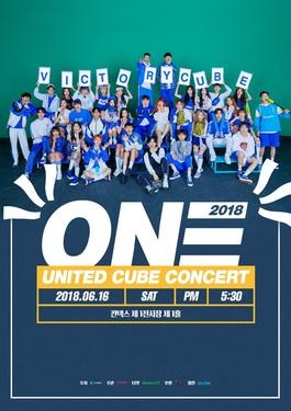 <span class="mw-page-title-main">United Cube Concert – One</span> 2018 concert by Cube Entertainment