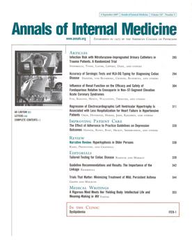 <i>Annals of Internal Medicine</i> American academic journal