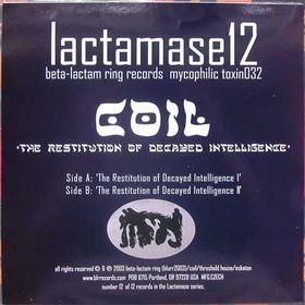 <i>The Restitution of Decayed Intelligence</i> 2003 EP by Coil