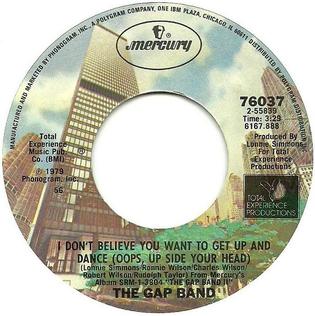 Oops Up Side Your Head 1979 single by The Gap Band