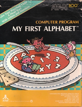 <i>My First Alphabet</i> 1981 educational video game