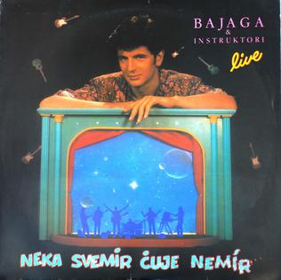 <i>Neka svemir čuje nemir</i> 1989 live album by Bajaga i Instruktori