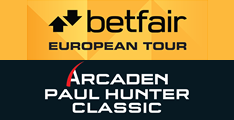 European Tour 2012/2013 – Event 1