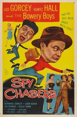 <i>Spy Chasers</i> 1955 film by Edward Bernds