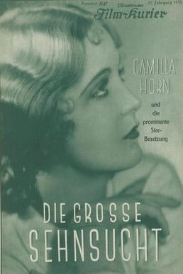 <i>The Great Longing</i> 1930 film