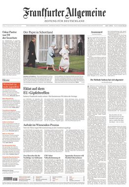 Frankfurter Allgemeine алдыңғы беті.jpg