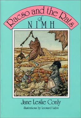 <i>Racso and the Rats of NIMH</i> Novel by Jane Leslie Conly