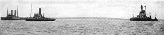 File:SMS Baden towed from Scapa.jpg