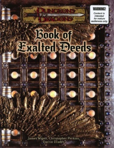 <i>Book of Exalted Deeds</i> Dungeons & Dragons supplement