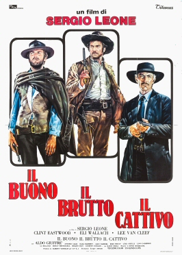 <i>The Good, the Bad and the Ugly</i> 1966 film directed by Sergio Leone