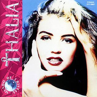 <i>Mundo de Cristal</i> 1991 studio album by Thalía