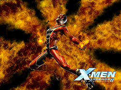 Sunfire as a playable character in X-Men Legends II: Rise of Apocalypse