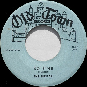 So Fine (Johnny Otis song) 1959 song by The Fiestas