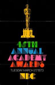 45th Academy Awards Award ceremony for films of 1972