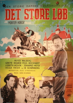 <i>Det store løb</i> 1952 Danish film