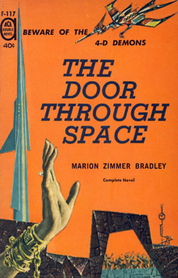 <i>The Door Through Space</i> 1961 novel by Marion Zimmer Bradley