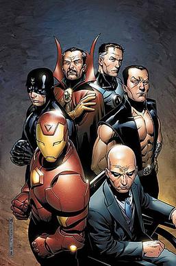 <span class="mw-page-title-main">Illuminati (comics)</span> Comic book superhero team