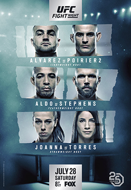 <span class="mw-page-title-main">UFC on Fox: Alvarez vs. Poirier 2</span> UFC mixed martial arts event in 2018