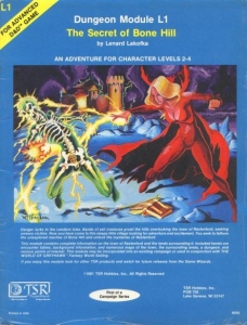 <i>The Secret of Bone Hill</i> Dungeons & Dragons adventure module