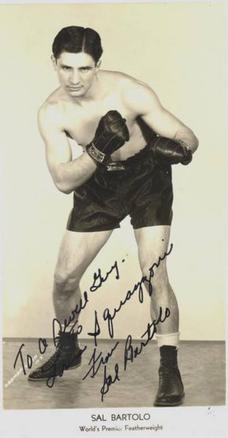 <span class="mw-page-title-main">Sal Bartolo</span> American boxer (1917–2002)