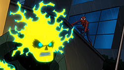 Electro as he appears in The Spectacular Spider-Man