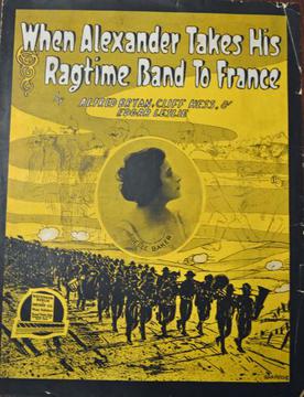 File:Color cover of WWI song When Alexander Takes His Ragtime Band to France.jpg