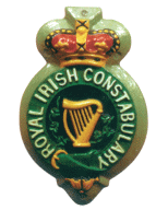 Royal Irish Constabulary Irish Police Collar dogs Pair 