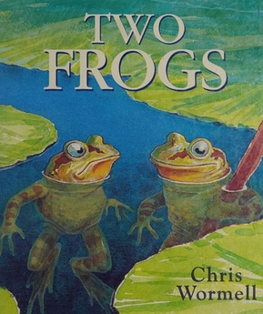 <i>Two Frogs</i> 2003 childrens picture book by Chris Wormell