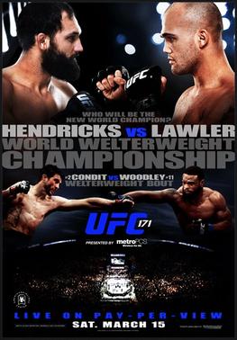 <span class="mw-page-title-main">UFC 171</span> UFC mixed martial arts event in 2014